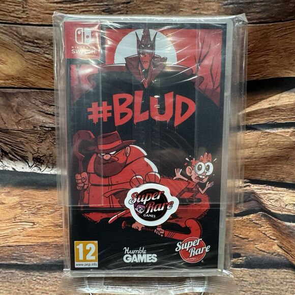 #BLUD Nintendo Switch Super Rare Games Exclusive #129 New Sealed Cards Sticker - Picture 1 of 6